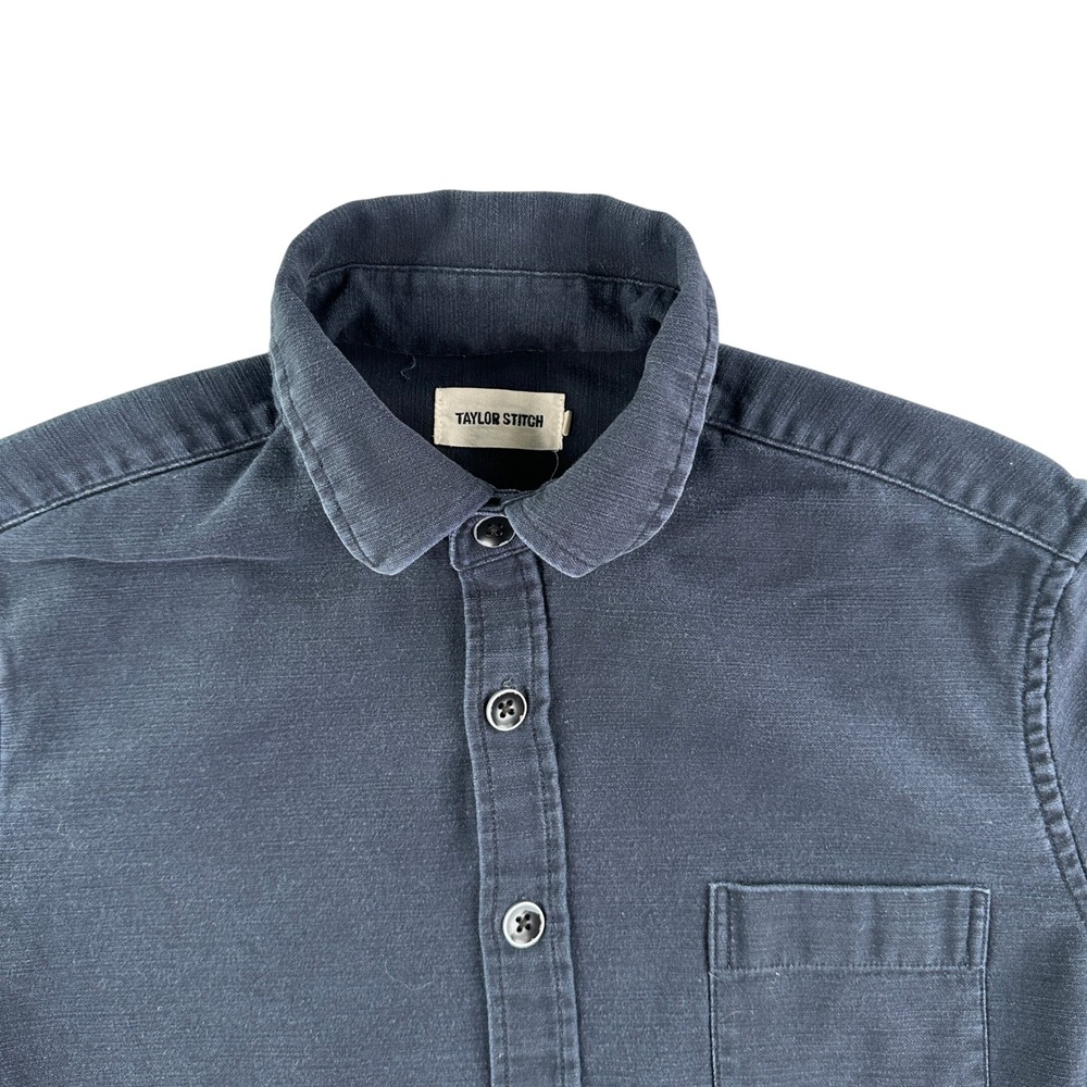 Taylor Stitch Blue Casual Button Down Shirt